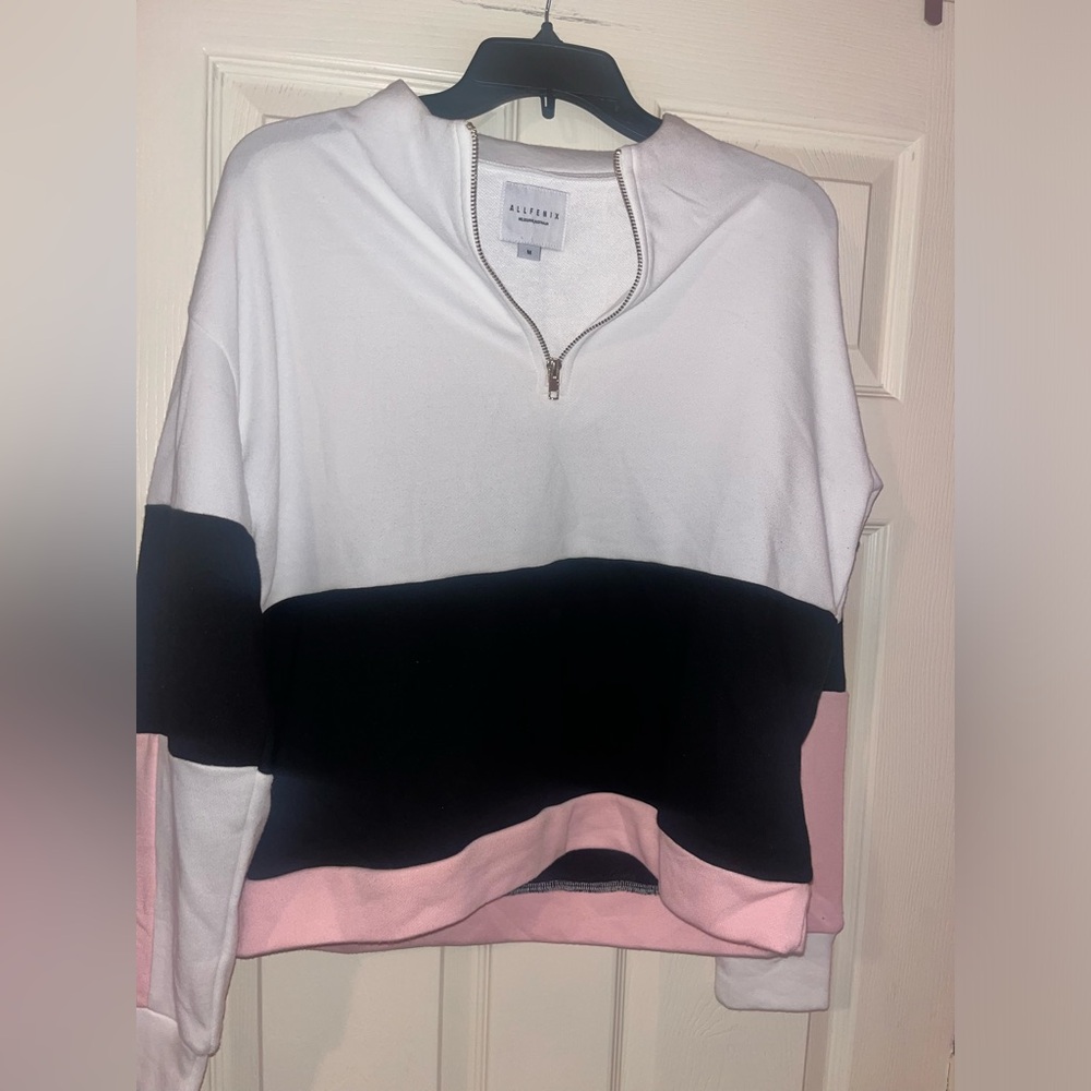 All Fenix by Anthropologie Coco colorblocked sweatshirt